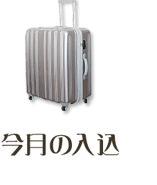 今月の入込