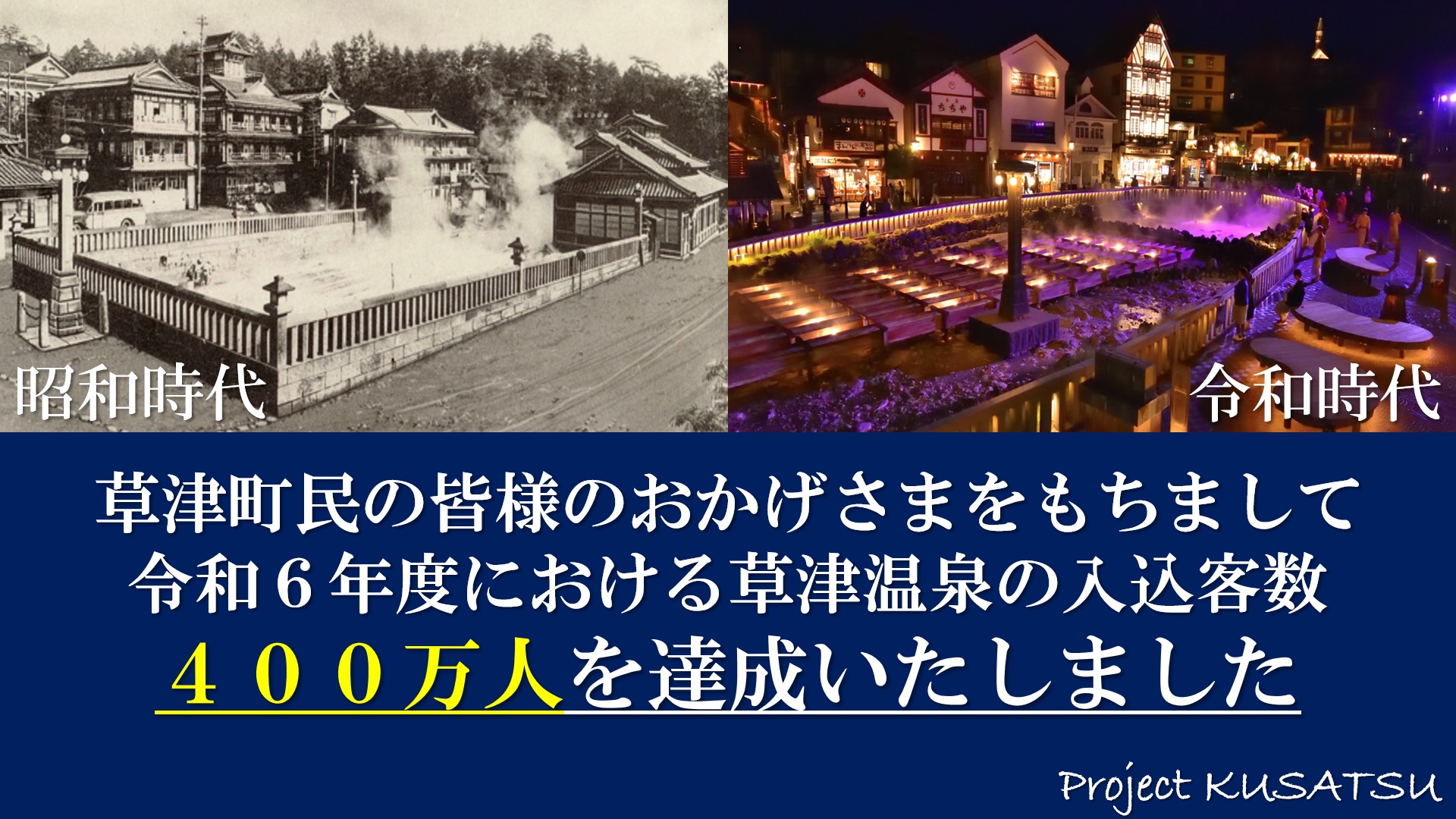 400万人達成